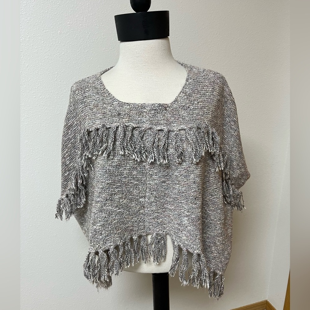 Cost Plus World Market Speckled Knit Sweater one size